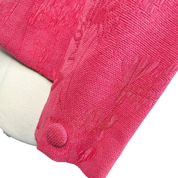 Vintage Christian Dior Red Wrap Front Blazer - Size 6 - Picture 5 of 13